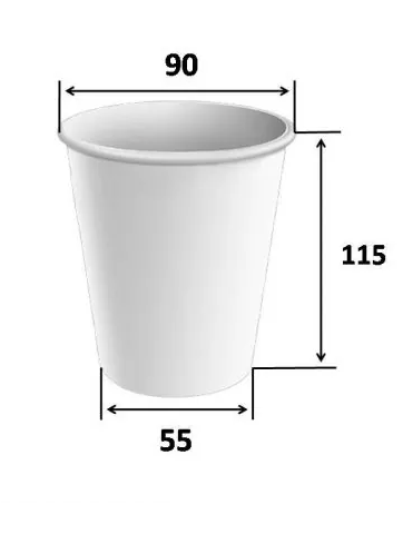 Paper double-walled cup 400 ml Kraft-Kraft &Oslash;90 20 pcs/pack | 420 pcs/box