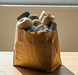 Paper bag without handles 260*150*350 mm brown 100 pcs/pack