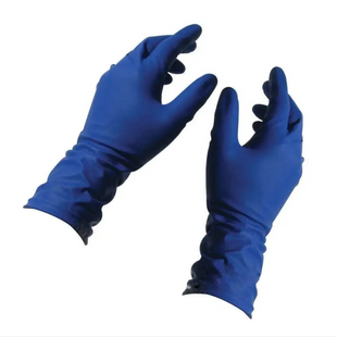 Latex gloves LITMED High Risk extra-strong non-sterile, powder-free size S 2 pcs (pair)/pack