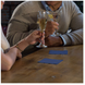 Tork Advanced Cocktail Napkins, Blue, 24x24 cm, 2 ply, 200 pcs