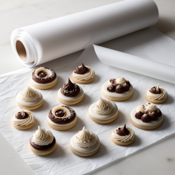 Siliconed reusable baking paper 280 mm x 50 m