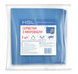 Microfiber cloths for glass, blue 30*30, TM HSL Professional, 5 pcs.